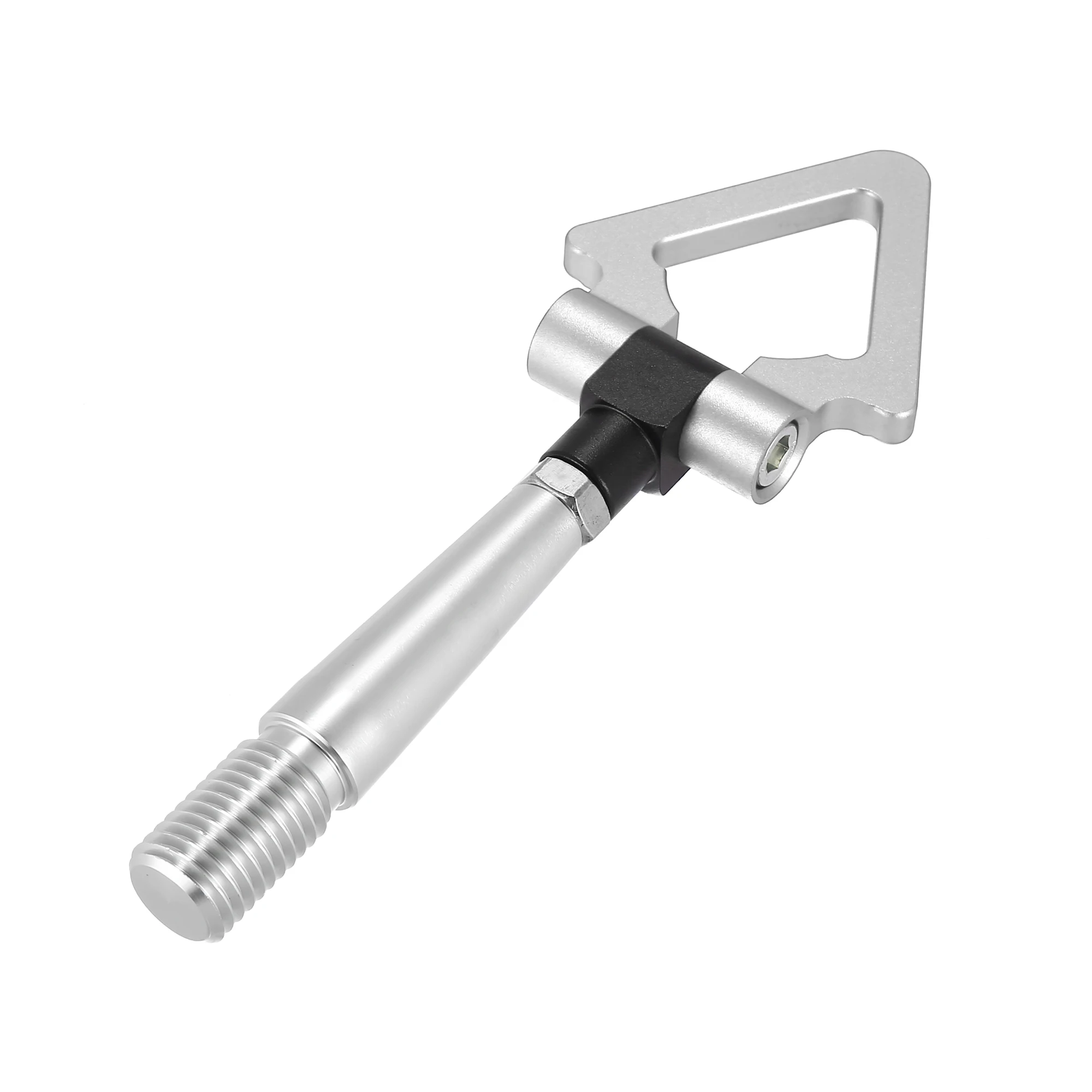Car Racing Towing Bars Screw On Tow Hook Triangle Aluminum Alloy for Mitsubishi Lancer Evolution Evo X 10 2008 -