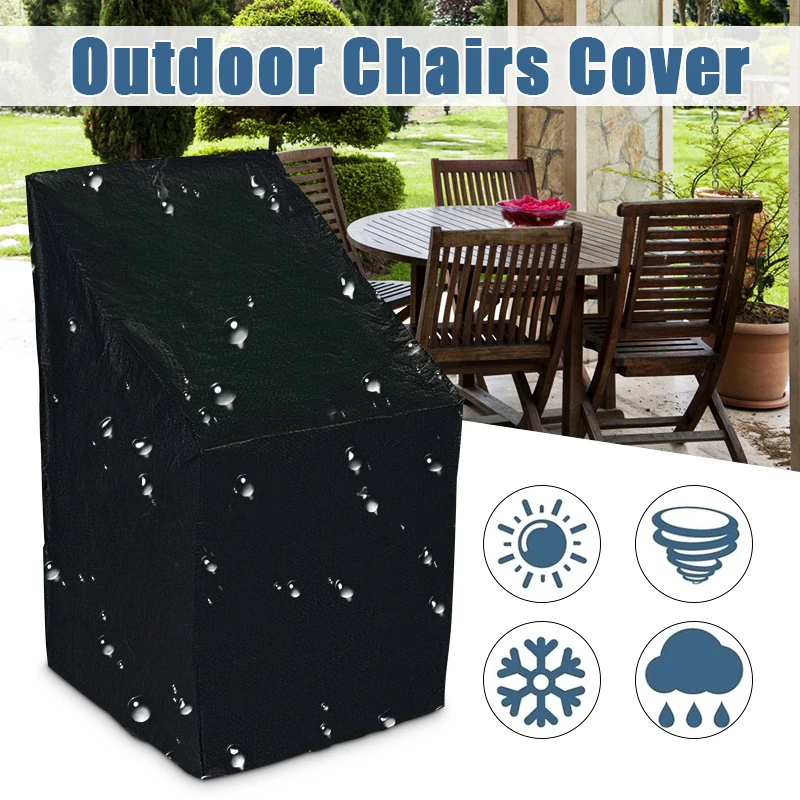 

Outdoor Waterproof Cover Garden Furniture Rain Cover Chair Sofa Protection Rain Dustproof Woven Polyester Convenient Cover