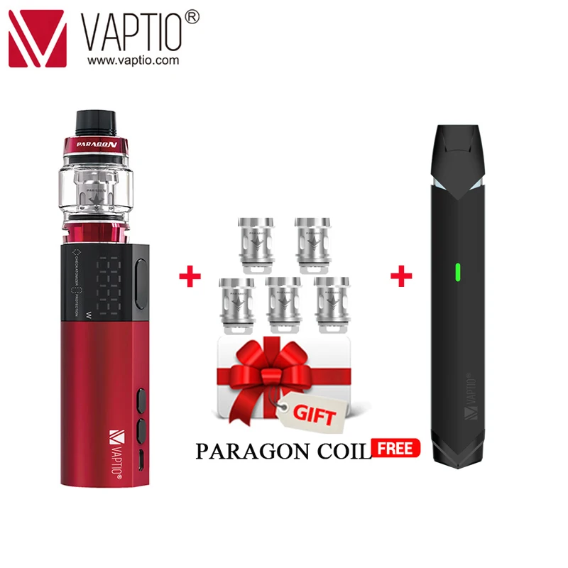  Electronic Cigarette 8.0ml kit vape 100W Vaptio VEX100 vapor atomizer e juice 0.2ohm vape 510 Threa