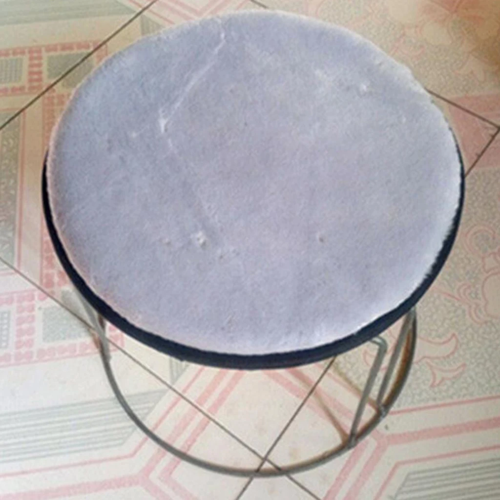 Non Slip Round Chair Cover Seat Pads with Buckle Non Slip Chair Stool Pads Chair Cushion Seat Pads Chair Seat Cover