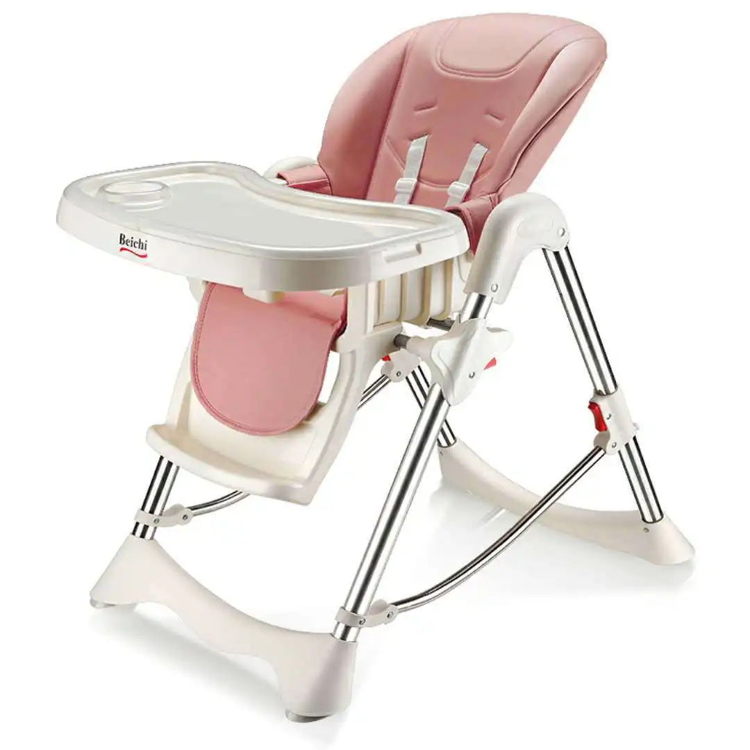 

634 Baby Dining Chair Children Chair Multi-functional Cart Foldable Portable Infant Chair Eating Dining Tables And Chairs Seat