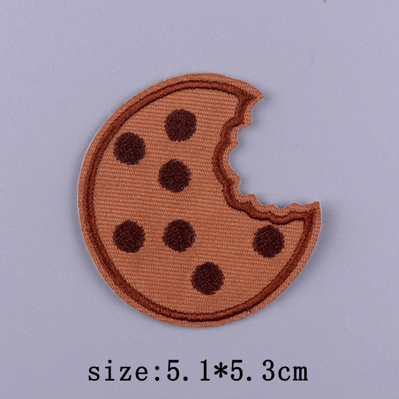 Cartoon Animal Patch Iron On Embroidered Patches For Clothing Thermoadhesive Patches On Clothes Food Patch For Clothes Stickers 