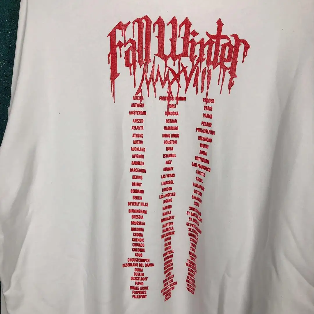 Vetements, толстовки для мужчин и женщин, 1:1, высокое качество, капля крови, надпись, вышивка, хип-хоп, kanye west, vetements, противотуманная Толстовка