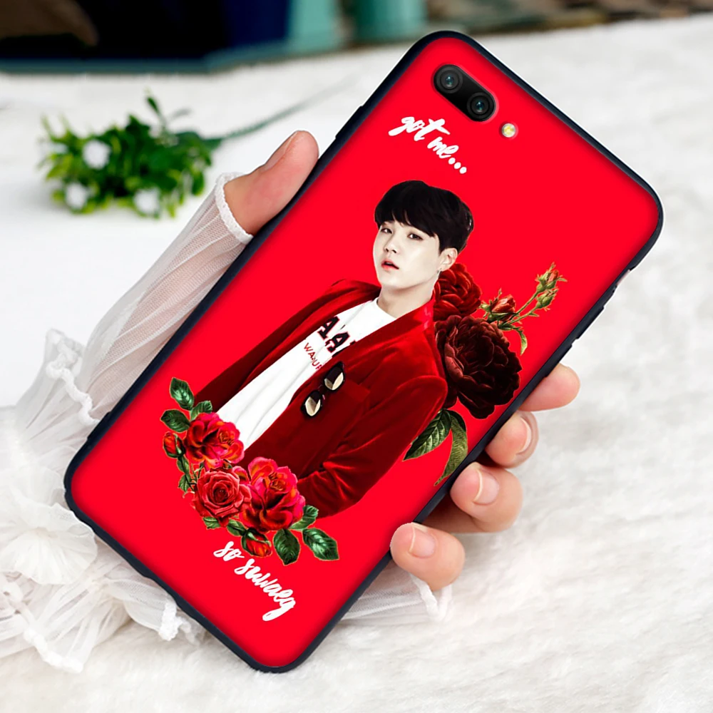 Мягкий чехол K-kop suga для huawei Honor Note 10 9 Lite 8X 7A 3GB Pro Y6 Y7 Y9 Prime Nova 3 - Цвет: 12