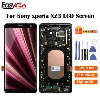 

For Sony Xperia XZ3 LCD Screen with Touch Screen Assembly + Frame For Sony Xperia XZ3 H9436 H8416 H9493 LCD Display