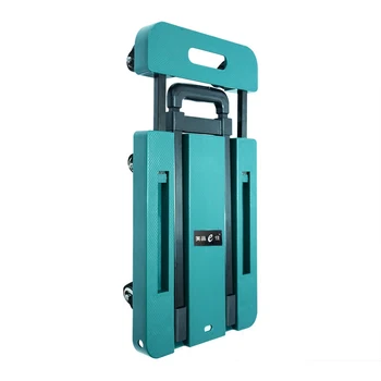

Home Trolley Trolley Trolley Portable Luggage Cart Trailer Trolley Folding Flatbed Truck Truck