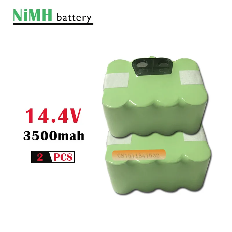 2pcs 14.4V 3500mAh Battery for SAMBA XR210 XR201C R Vacuum Cleaner NS3000D03X3 YX-Ni-MH-022144 For CleanTouch Klarstein | Электроника