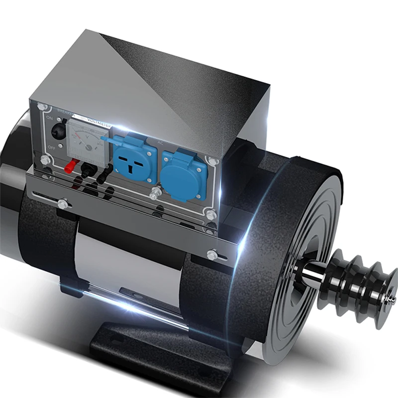 Small Generator 10KW Single-phase Motor Diesel/gasoline Generator Set All Copper Inner Core Portable