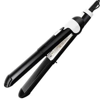 

US Plug Women Automatic Hair Straightener Curler Corrugated Curling Iron Tool Automatic Hair Straightener Hair Curler Non-slip