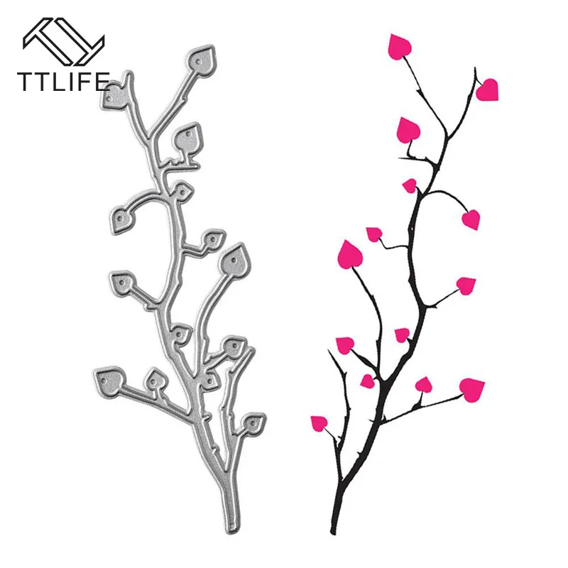 TTLIFE Flower Bunch Metal Cutting Dies Scrapbooking Card Making Embossing Stencil Die Cut Template New 2019 Craft Decor | Дом и сад