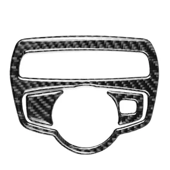 

Carbon Fiber Headlight Switch Frame Cover Trim Car Styling Decal Sticker
