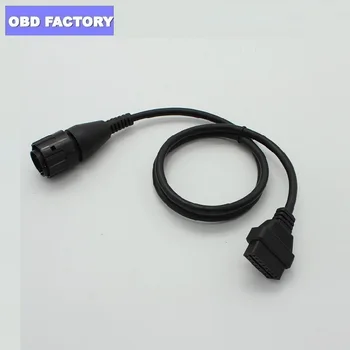

For BMW ICOM D Cable ICOM-D Motorcycles Motobikes 10 Pin Adaptor 10Pin To 16Pin OBD2 OBDII Diagnostic Cable I-COM A2 tool cables