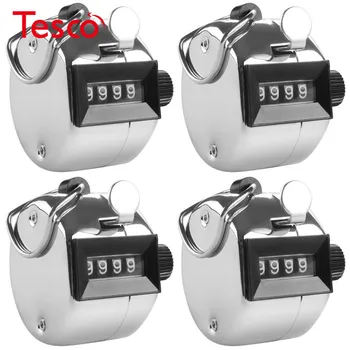 

Hand Tally Counter 4 Digit Hand Held Golf Manual Number Counter Scorer Mechanical Palm Clicker