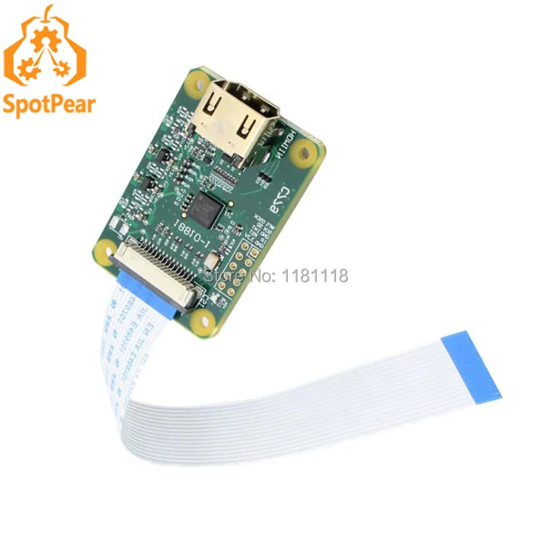 Cámara Raspberry Pi HDMI a placa de CSI-2, entrada HDMI compatible con hasta 1080p25fps
