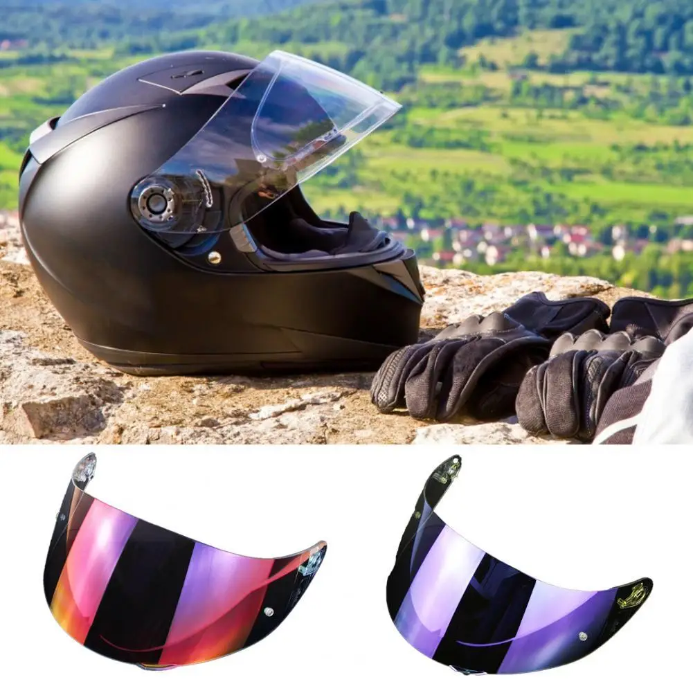 

Helmet Visor Easy to Clean Anti fog with Buckles Motorcycle Helmet Lens for Rainy Day for K5 K3SV K5S K1 Helmet Parts