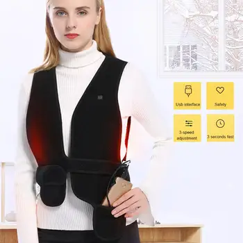 

USB Electric Heating Horse Clip Multifunctional Heating Vest Intelligent Uniform Health Care Suit Male and Female Warm Vest