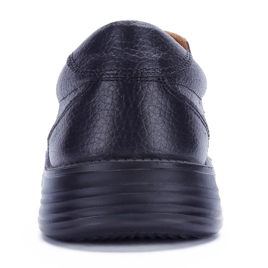 Men Slip-On Breathable Soft-Sole Winter Keep Warm Snow Boots Casual Shallow Flat-Bottomed Shoes Light Loafers Flats Shoes