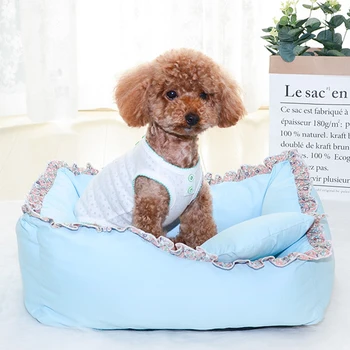 

Printed Rectangle Dog Cat Bed Self-Warming Pet Bed - Deluxe Premium Bedding with Cozy Inner Cushion Slip-Resistant Oxford Bottom