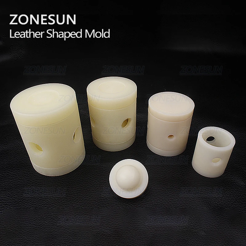 ZONESUN пластик DIY кожаный колокольчик фигурная форма ремесленные инструменты Moding кожа пробивая высечки кожевенное ремесло наборы инструментов