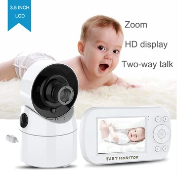 

Baby Monitor with Camera and o Lcd Sn Infrared Night Vision Temperature Display Video Baby Monitor US Plug