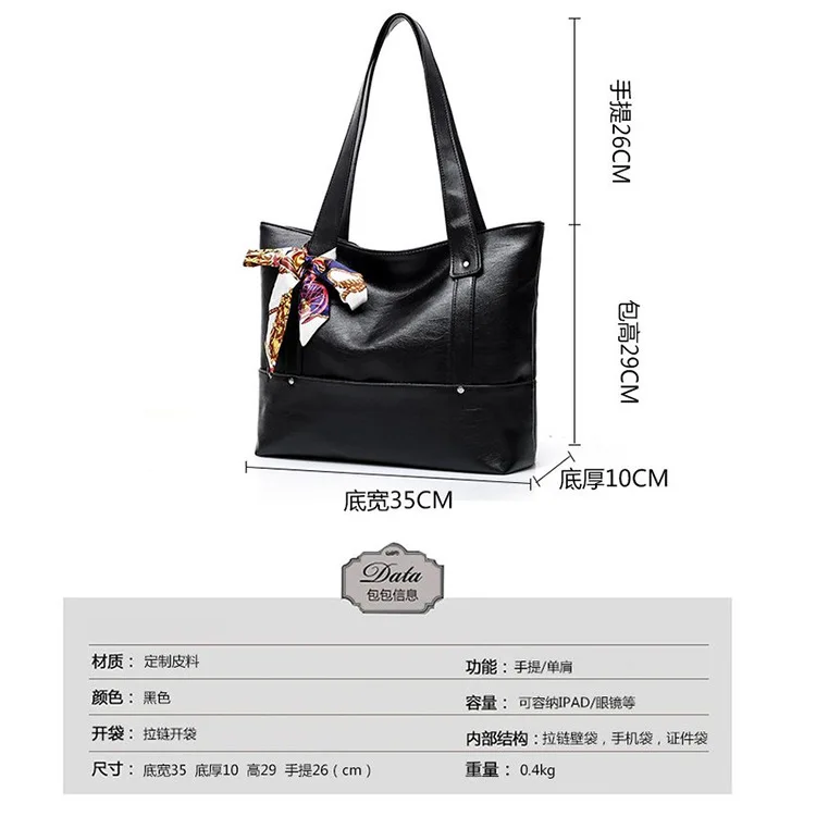 

WOMEN'S Bag 2019 New Style Europe And America Versatile Hand Shoulder Bag Toth Shoulder Simple Casual WOMEN'S Bag