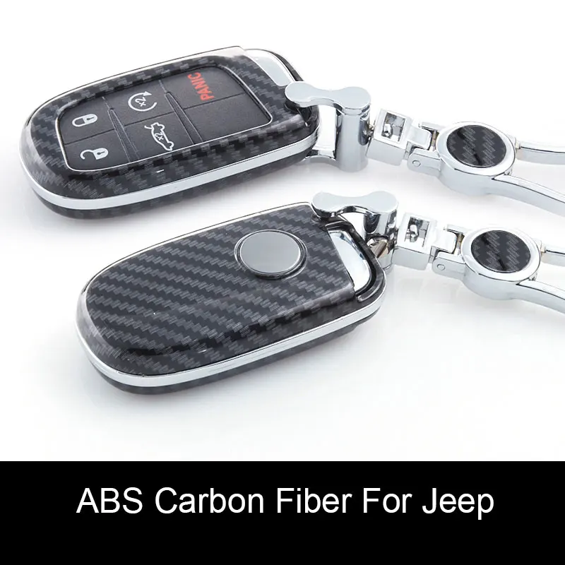 Чехол для дистанционного ключа из АБС пластика Jeep Grand Cherokee и Renegade чехол Dodge RAM Charger