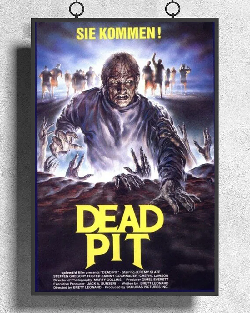 L068 THE DEAD PIT Movie Horror Zombies vhs Rare