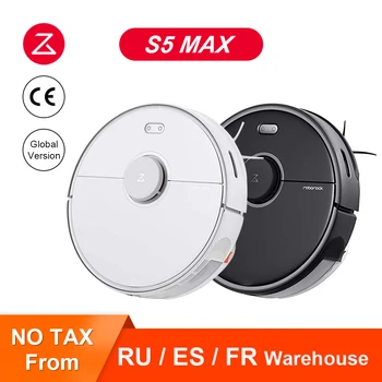 

2020 Roborock S5 Max Robot Vacuum Cleaner Automatic Smart Planned Sweeping Dust Sterilize Washing Mop APP WIFI Cyclone suction