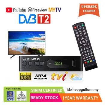 

DVBT2 Set Top Box HD Free TV Tuner Receiver Tuner Digital TV Box Receiver Wifi USB IPTV M3u Youtube Russian t2 Set Top Box ,CSV