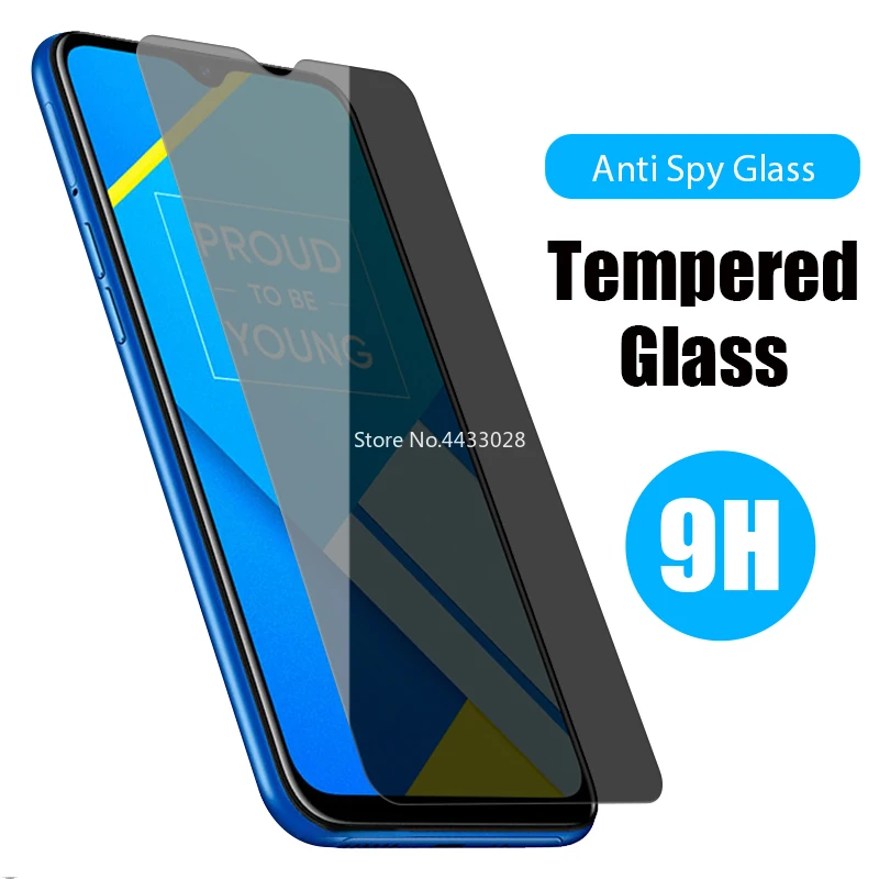 9H Privacy Tempered Glass for Xiaomi Redmi Note 9T 5G 9S Pro