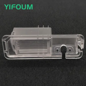 

YIFOUM Car Rear View Camera Bracket License Plate Lights for Porsche Macan Cayenne/Volkswagen Magotan Bora Cross polo Beetle CC