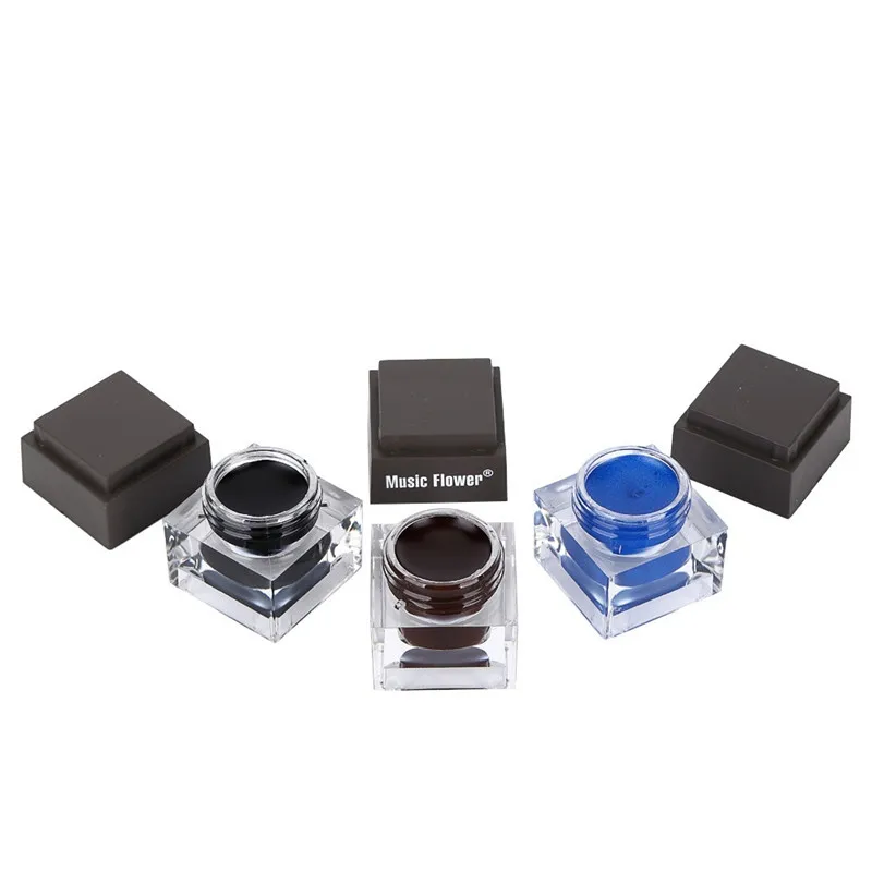 3 Colors/set Durable Eyebrow Pomade Gel Waterproof Makeup Accessories Eyebrow Cream Enhancer With Eyebrow pencil Brush