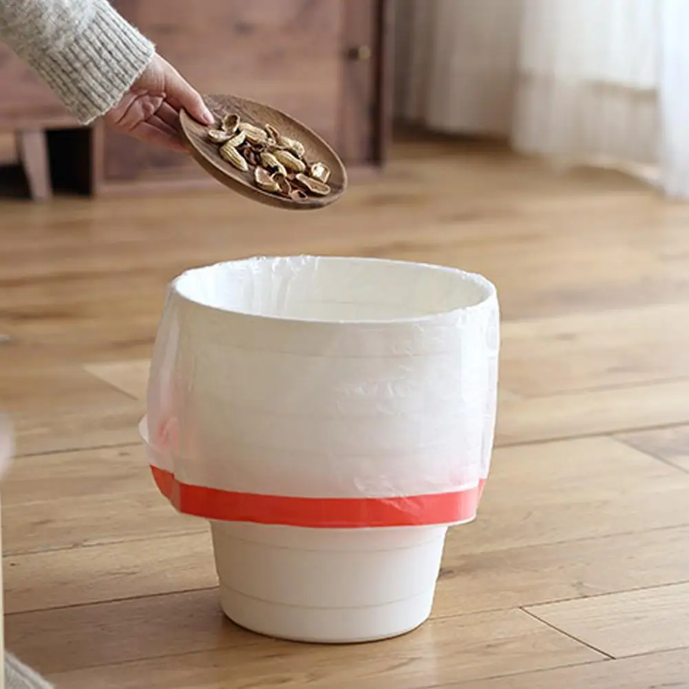 Кухонный мусор мешок Многоцелевой Drawstring мешки для мусора бытовые точки от мусорный ящик урна мусор одноразовый Высокопрочный пластик