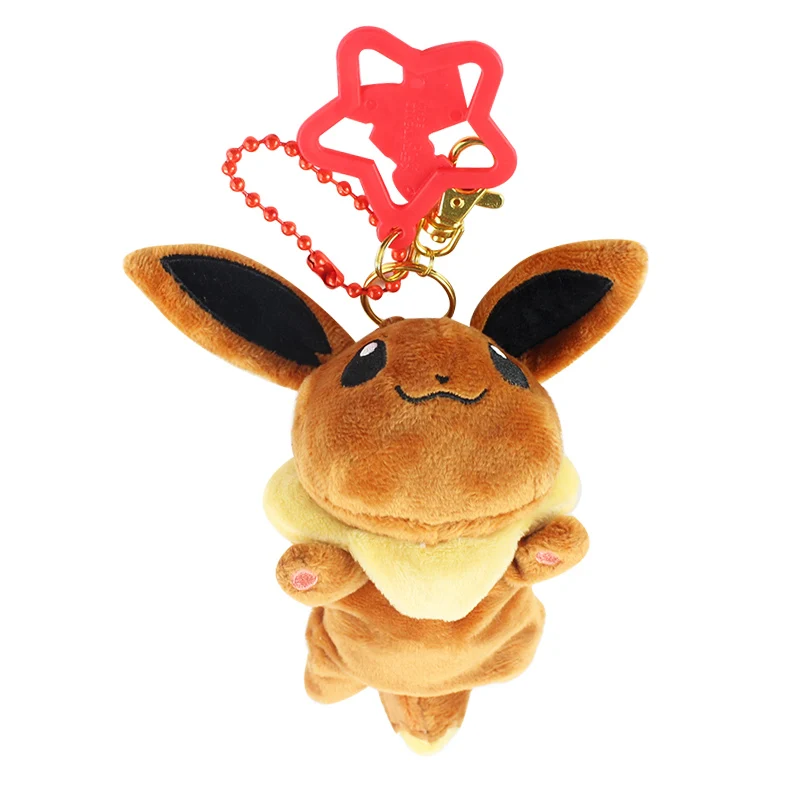 15-17 см Eevee плюшевый Bulbasaur Charmander Piplup Squirtle Eevee Mew Мягкие животные Маленькая подвеска мягкие игрушки Детский подарок - Цвет: style I