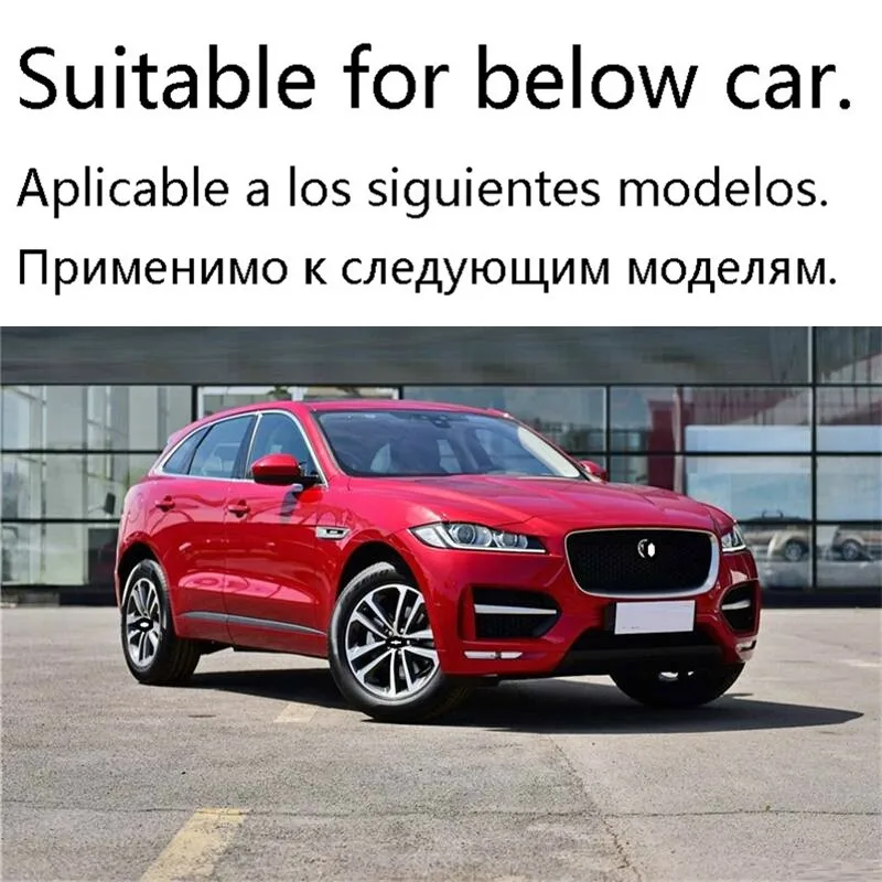 Автомобильные украшения, автомобильные аксессуары, модификация, модернизированные Аксессуары для автомобилей, гоночные грили 16 17 18 для Jaguar F-PACE