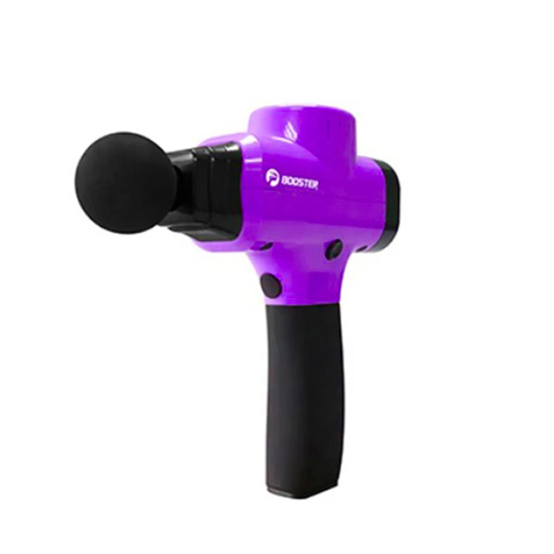purple Дропшиппинг Booster X2 массажный пистолет Theragun низкий уровень шума Hypervolt Fascia пистолет глубокий мышечный расслабляющий массажер - Цвет: purple