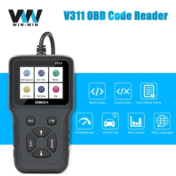 

V311 Code Reader Scan Tool Read/Clear Fault Code I/M DTC OBDII / EOBD OBD 2 OBD2 Car Diagnostic Scanner Auto Tool VS ELM327 V1.5