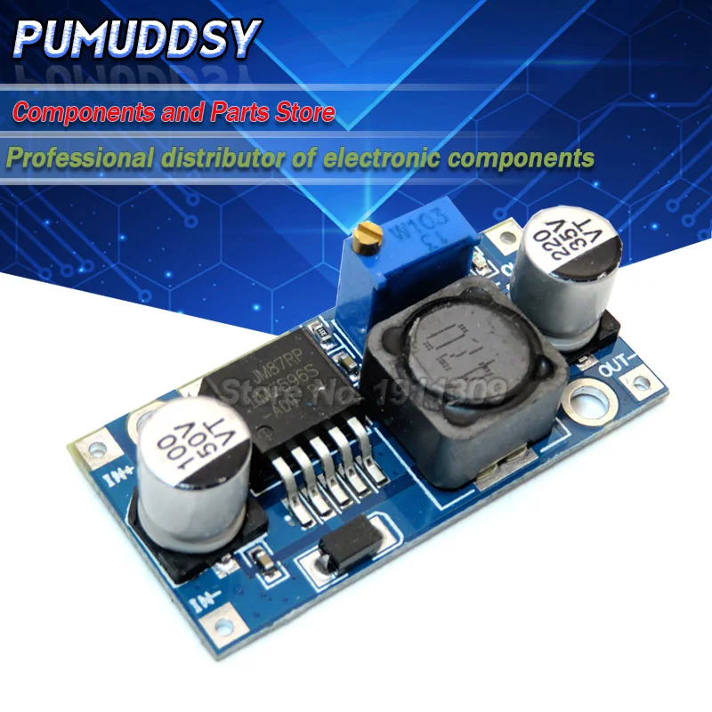 1Pcs Dc-Dc Step Down Converter Module Lm2596 Dc 4.0 ~ 40 A 1.3-37V Regolabile Regolatore Di Tensione Vendita Calda