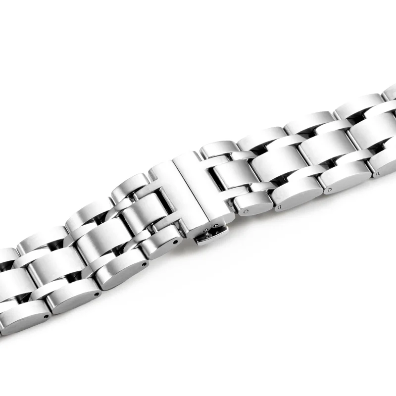 Ремешок iStrap 22 мм 23 мм 24 мм из нержавеющей стали для часов Tissot T035 ремешок с бабочкой и пряжкой браслет на запястье