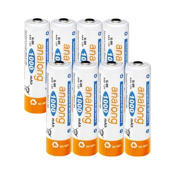 

AAA Battery Ni-MH 1.2V 1000MAH AAA Rechargeable Battery Batteries 3A Bateria Baterias for MP3