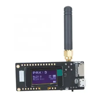

For LoRa32 V2.1 ESP32 OLED 0.96-Inch Bluetooth WIFI Wireless Module with SMA Antenna IP5306 New