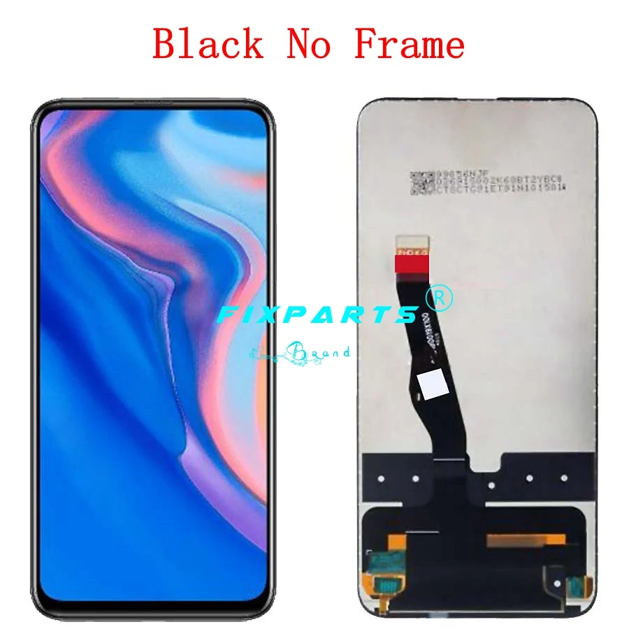 Дисплей huawei Y9 Prime P Smart Z ЖК-дисплей STK-LX1 STK-L21 кодирующий преобразователь сенсорного экрана в сборе huawei P smart Z lcd - Цвет: Black No Frame