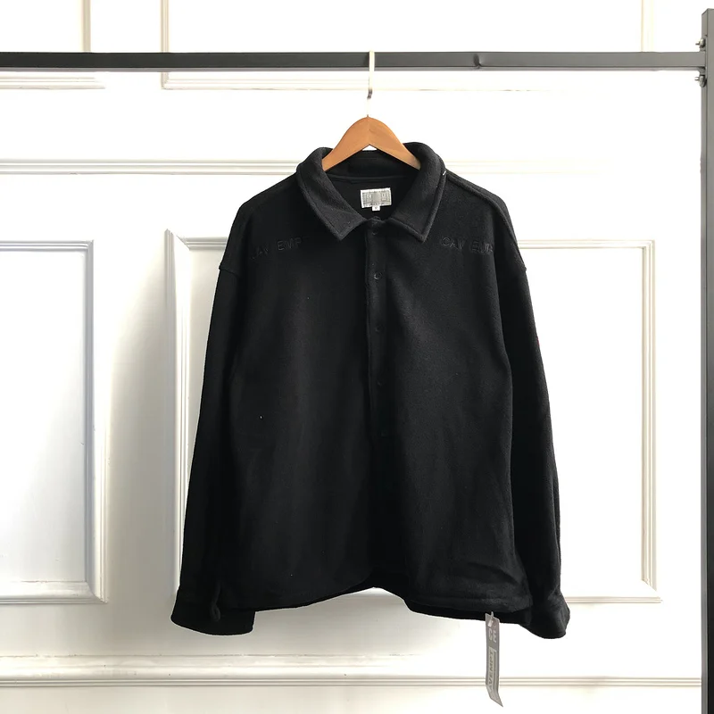 

2020ss Top Qulaity Cav Empt Winter Jacket CAVEMPT Men Women Thick Polar Fleece Jackets Men Oversized C.E Warm Jacket Coats Men