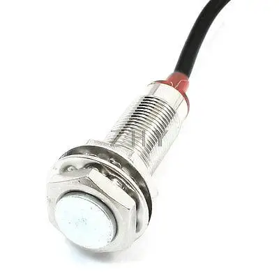 

DIY Hall Switch Module 5-24VDC 10mm Detection Distance Black Silver Tone