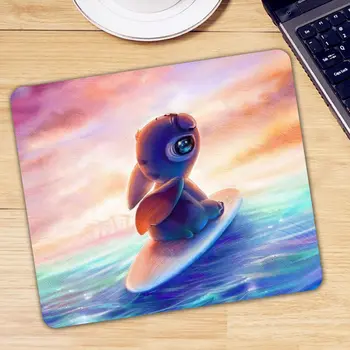

Lovley Cartoon Stitch Gaming Mouse Pad Desk Keyboard Mause Mice Mat Anti-slip Natural Rubber PC Computer Gamer Mousepad