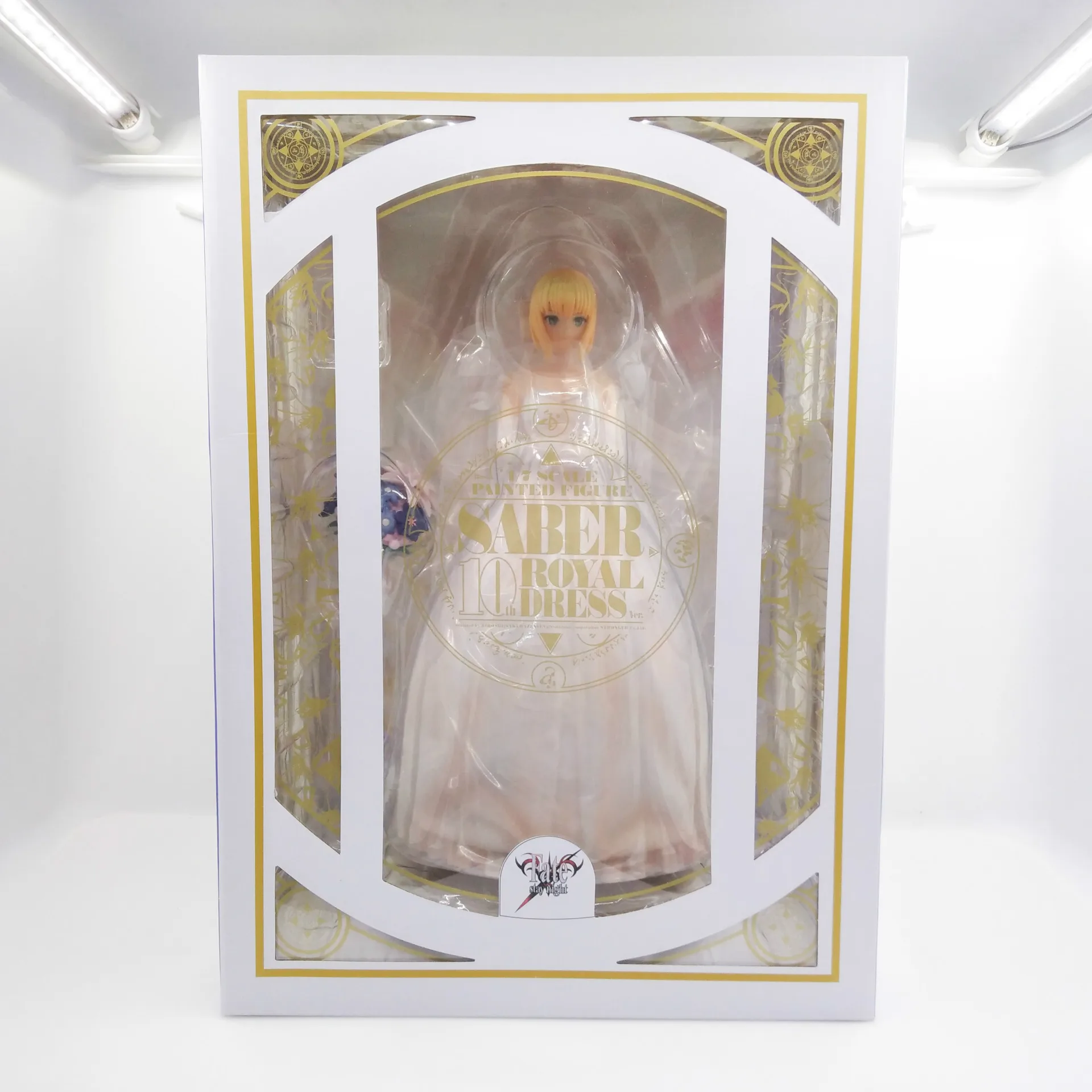 Aniplex SABER Вечеринка десять юбилей свадебное платье Ceiba Королевский формальное платье в коробке гаражный комплект