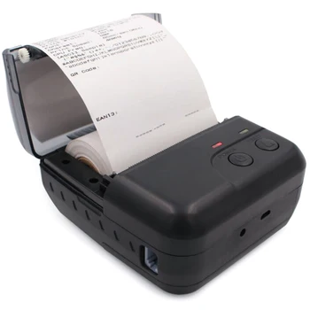 

80HB4 Portable Bluetooth Receipt Printer Handheld Receipt Printer Takeaway Wireless Bluetooth Printer