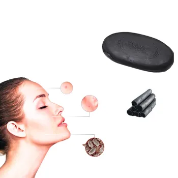 

Honey Essential Oil Cleansing Soap bamboo charcoal natural tourmaline soap facial care inhibit mite growth Deep Cleansing Soa