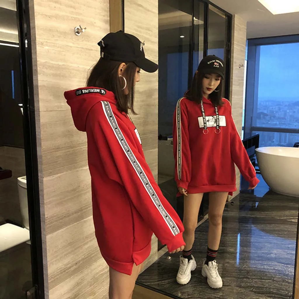 JAYCOSIN, женские толстовки,, длинный рукав, джемпер, толстовка, кофты, корейский стиль, модные женские топы, худи, Moletom Feminino19NOV7