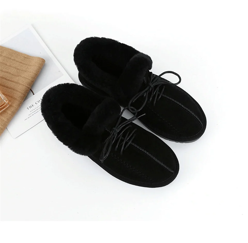 Malemonkey/ г. Size35-40-зимняя обувь модные женские ботинки теплые и Утепленные зимние ботинки женские ботинки на шнуровке с круглым носком